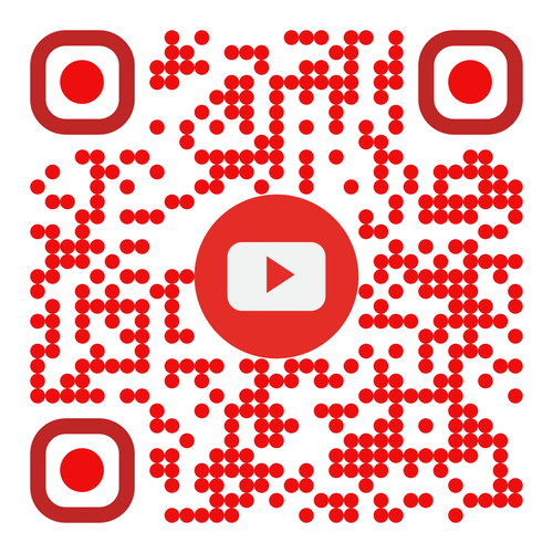 Натисни тук или сканирай QR кода за да разгледаш повече клипове в YouTube